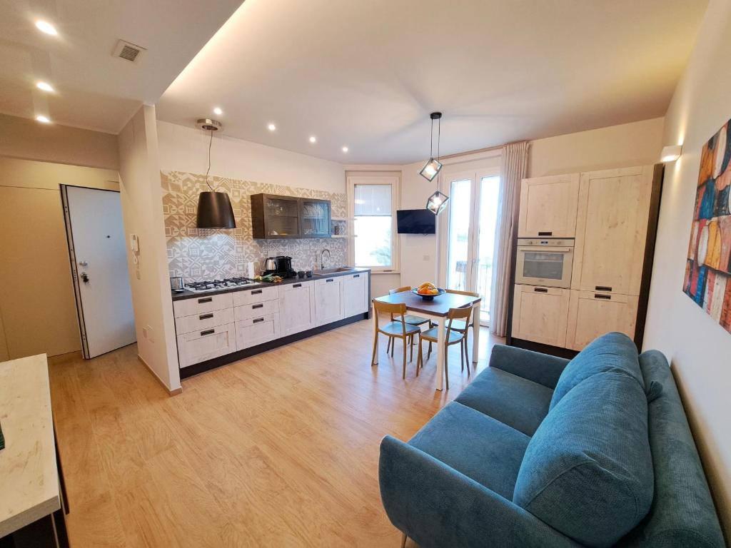 Kuchyň nebo kuchyňský kout v ubytování da Angelo e Piera - Via San Rocco - WelcHome