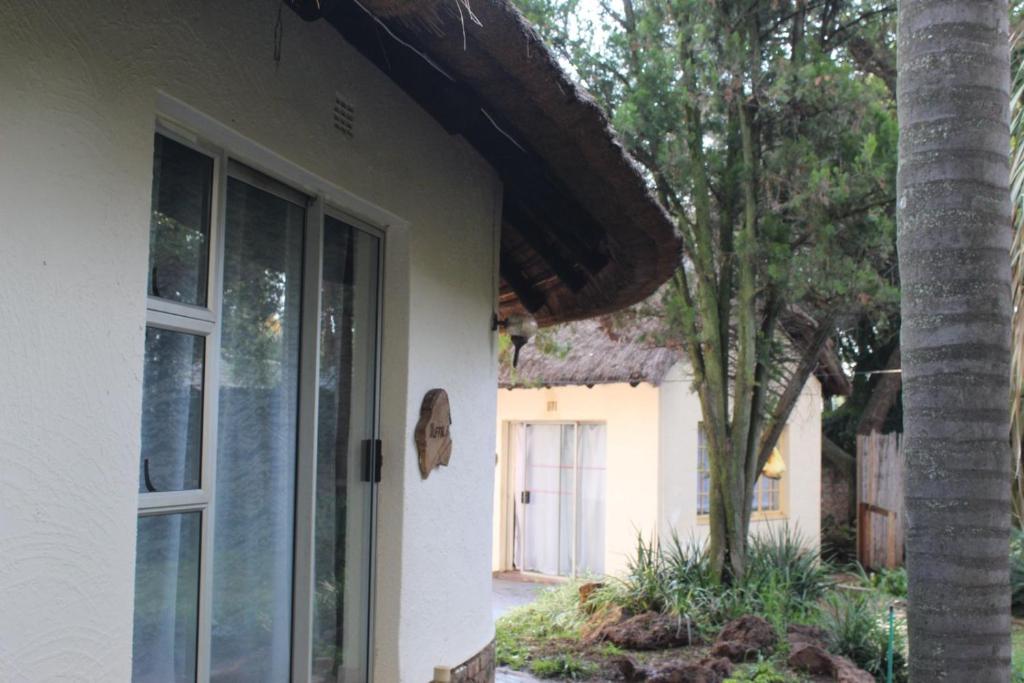 Bygningen som pensionatet ligger i