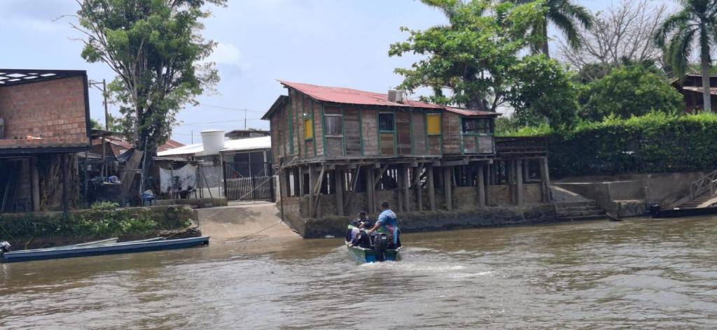 O vedere a unui râu din apropierea apartamentului