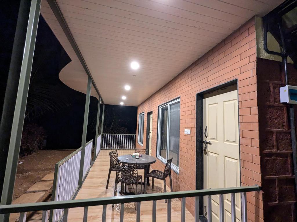 Balkón nebo terasa v ubytování CharDara Agrotourism & FarmStay
