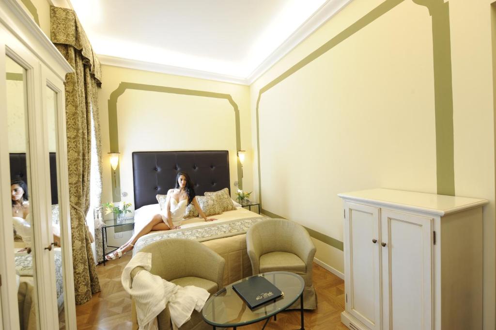 Posezení v ubytování Hotel Le Isole