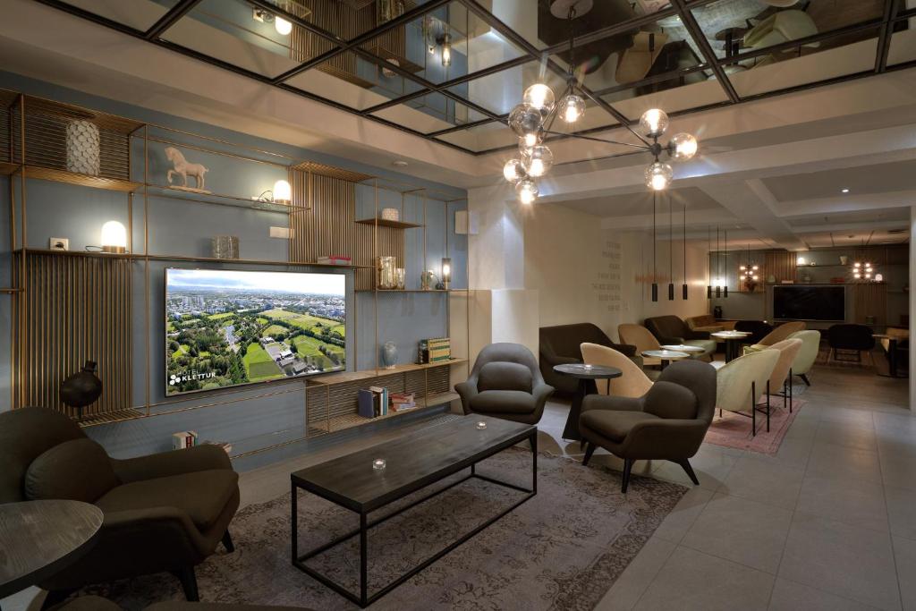 Posezení v ubytování Hotel Klettur