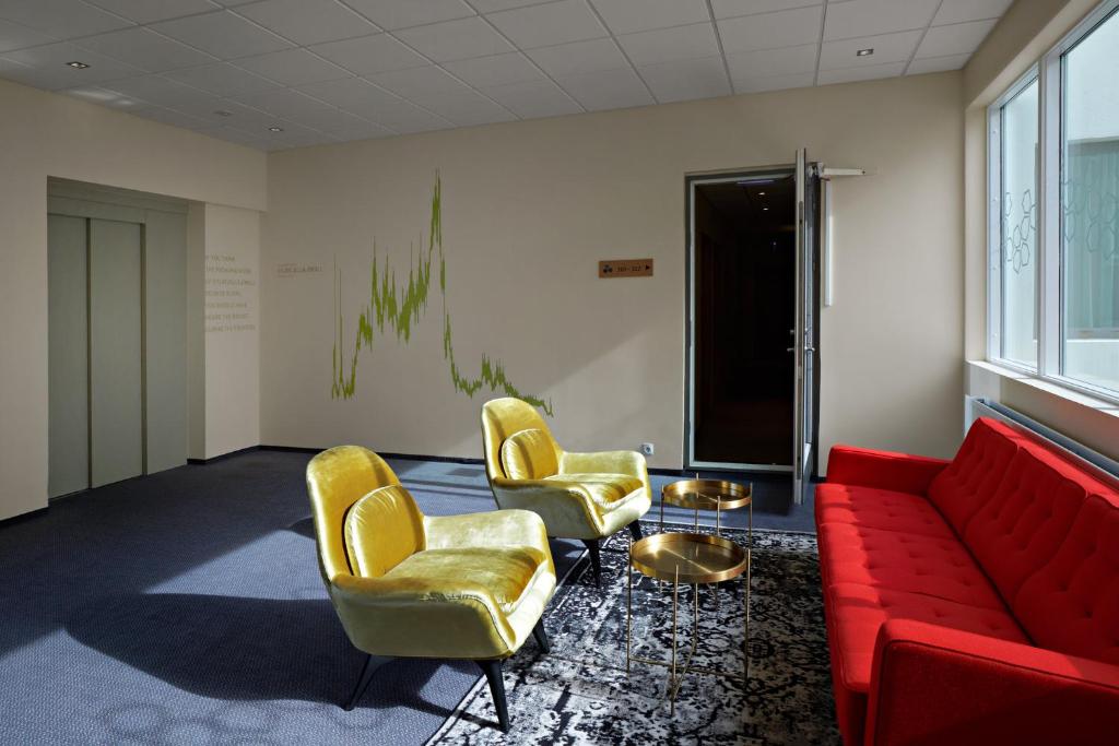 Posezení v ubytování Hotel Klettur