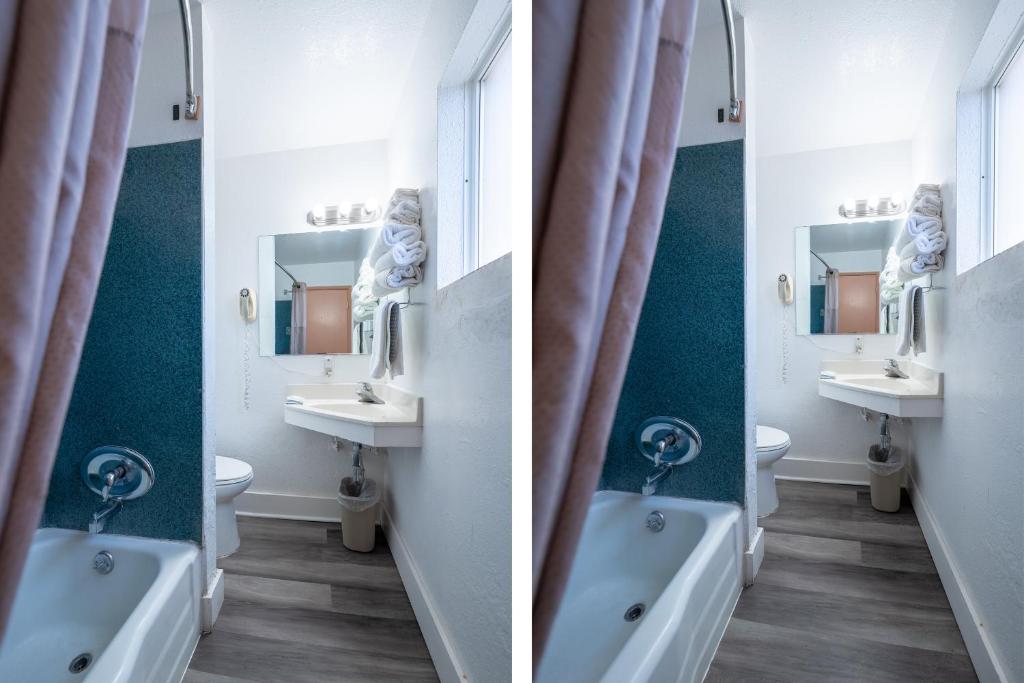 Koupelna v ubytování Budget Inn Madras by OYO