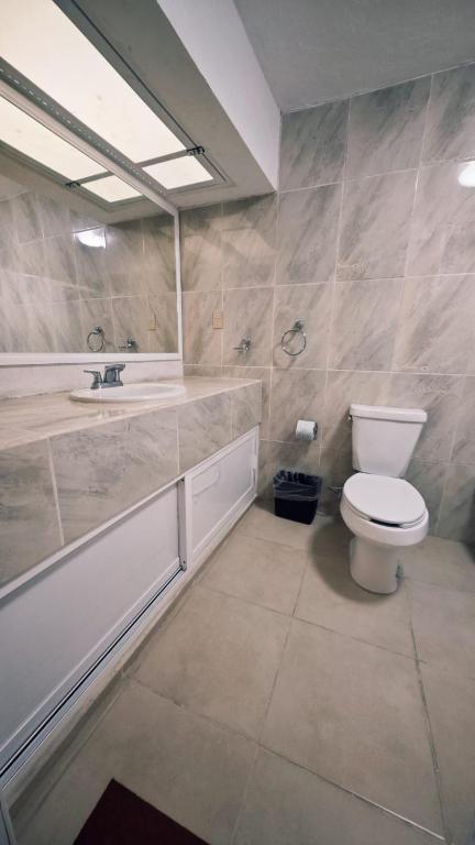 Koupelna v ubytování Hotel Mirador Maya Calakmul