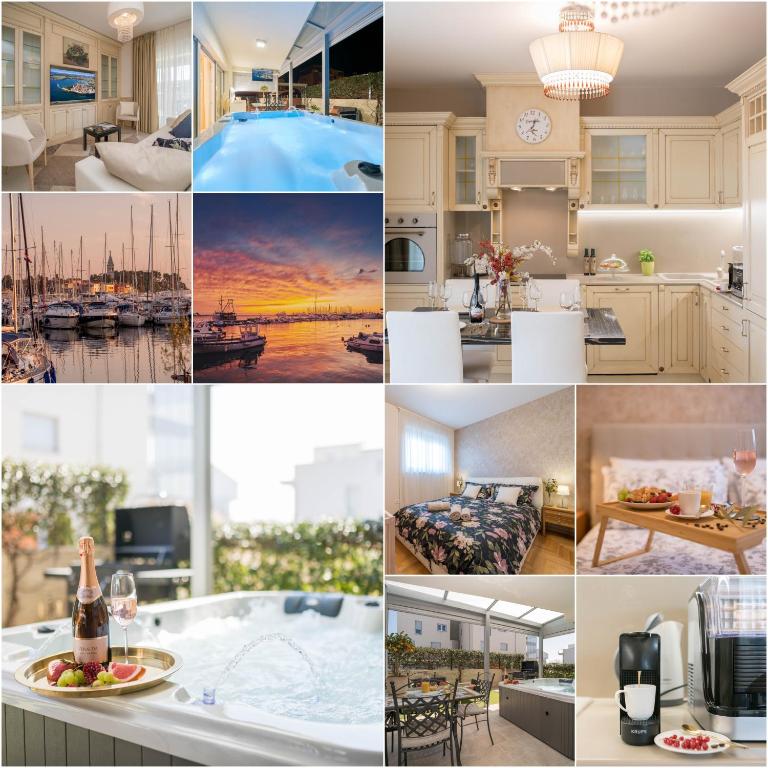 Apt GioAn Novigrad, 500m to Sea, private heated Jacuzzi, BBQ, private parking