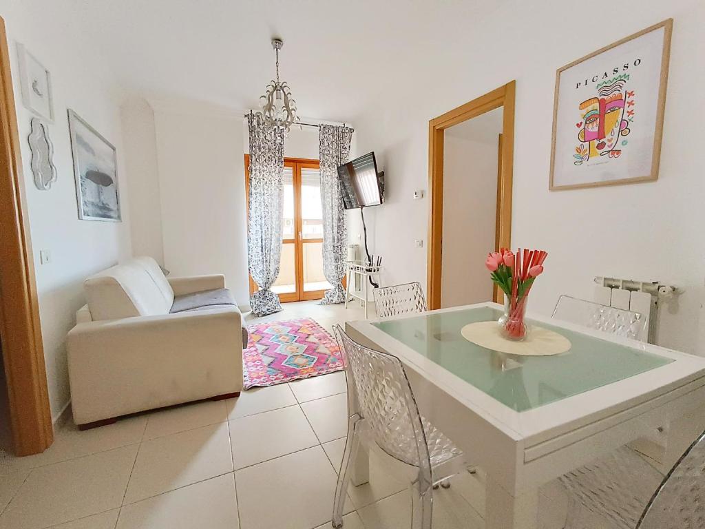 Χώρος καθιστικού στο Grace Apartment - Porta di Roma