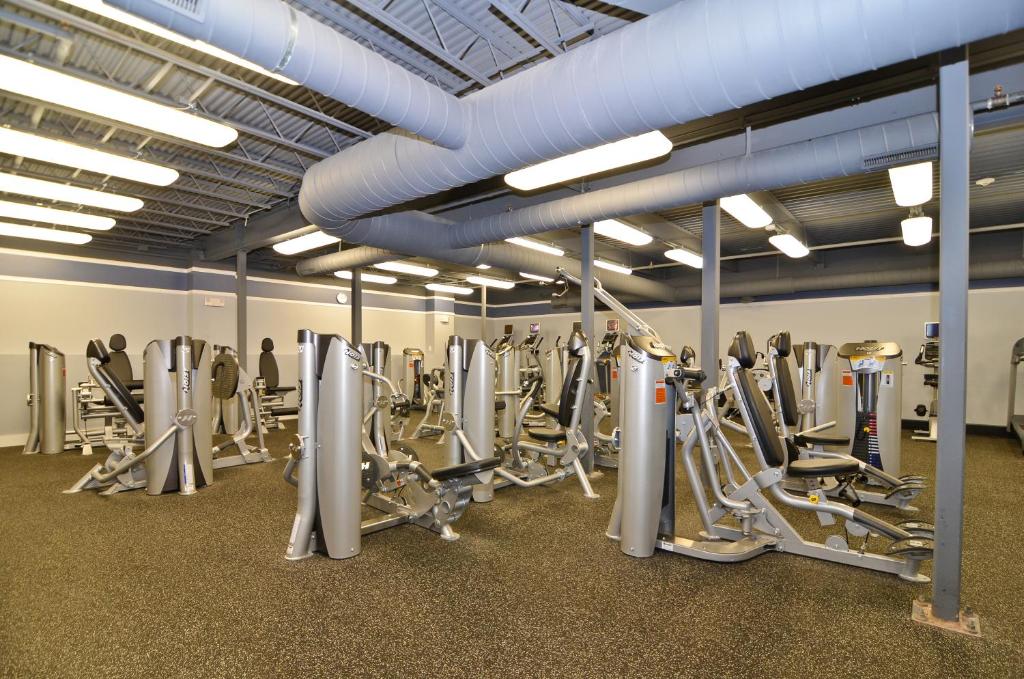 Fitness centrum a/nebo fitness zařízení v ubytování Comfort Inn & Suites Plattsburgh - Morrisonville