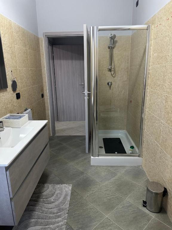 Koupelna v ubytování NoemiHouse
