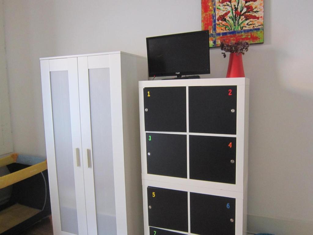 TV a/nebo společenská místnost v ubytování Hostel Prime Guimaraes