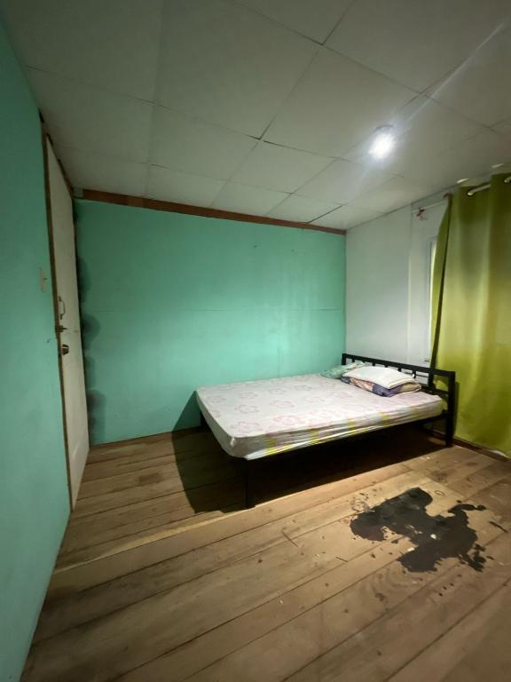 Postel nebo postele na pokoji v ubytování Cabaña los Angelitos