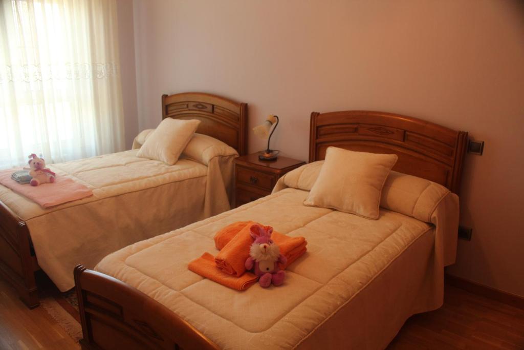 Postel nebo postele na pokoji v ubytování Casa Luis