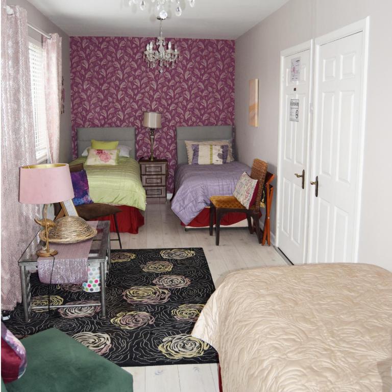 Postel nebo postele na pokoji v ubytování Krakow B&B