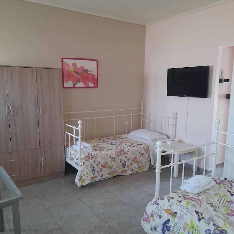 Postel nebo postele na pokoji v ubytování Villa Constantsia