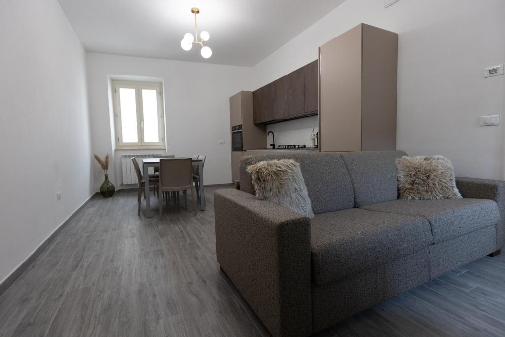 Posezení v ubytování Casa Piccolomini