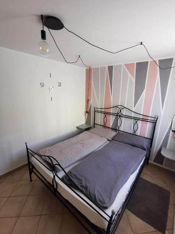 Postel nebo postele na pokoji v ubytování La Pagliera