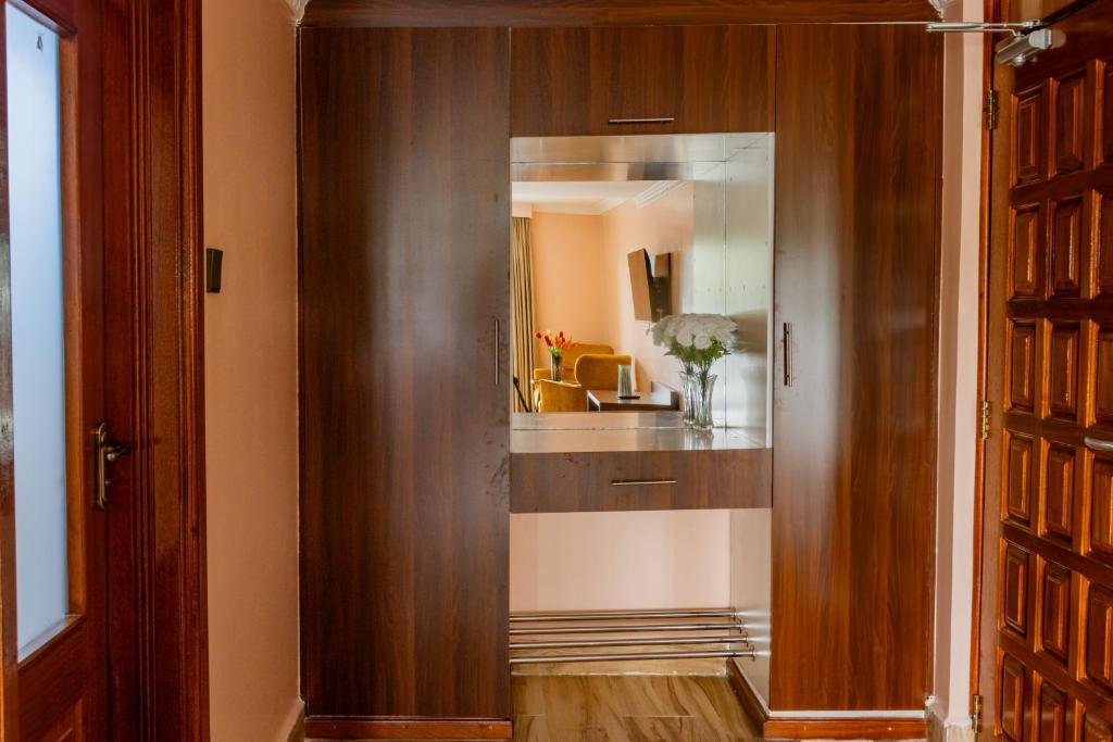 Koupelna v ubytování Karen Plains Hotel Nairobi