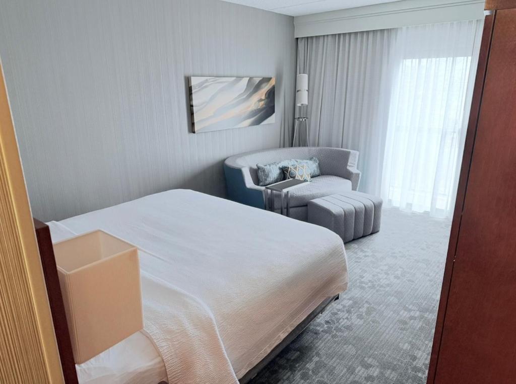 Postel nebo postele na pokoji v ubytování Courtyard by Marriott Fishkill