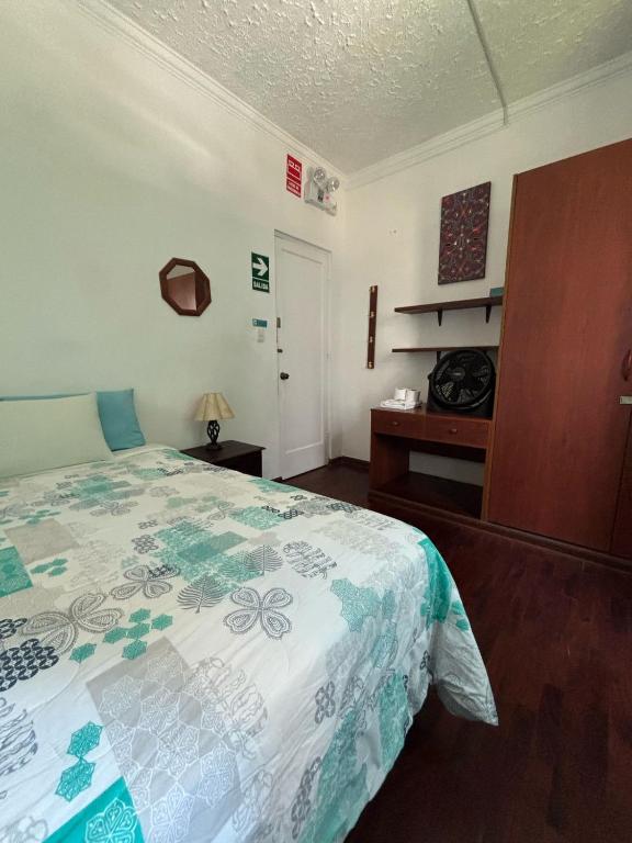 Postel nebo postele na pokoji v ubytování La Casona Azul