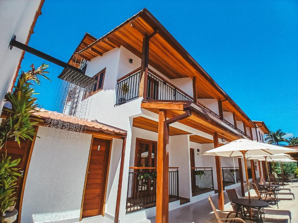 Budova, kde se hotel nachází