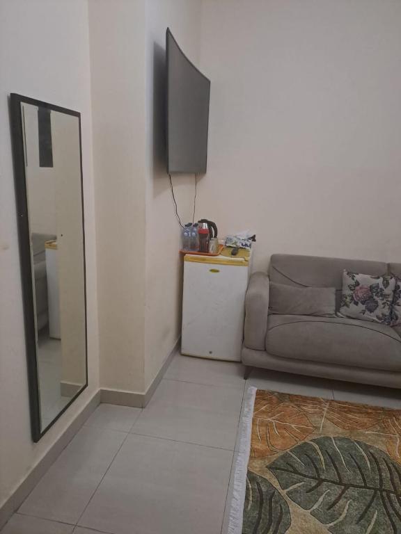 TV a/nebo společenská místnost v ubytování DELUXE ROOMS Feel like home