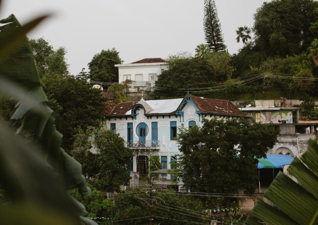 Bygningen som vandrehjemmet ligger i