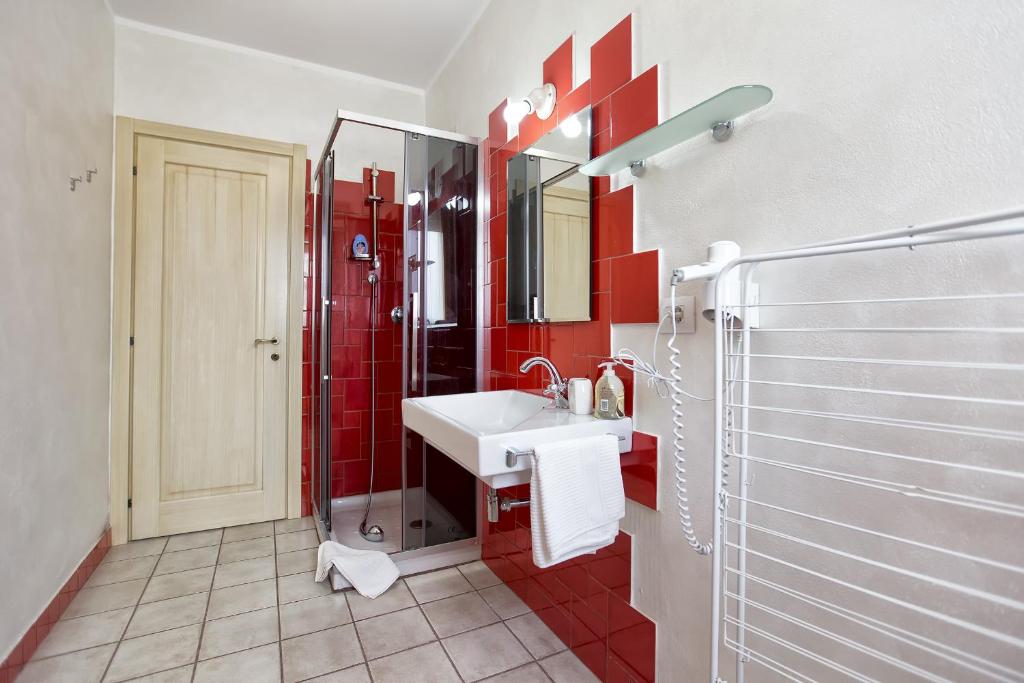 Koupelna v ubytování Morpheo Rooms
