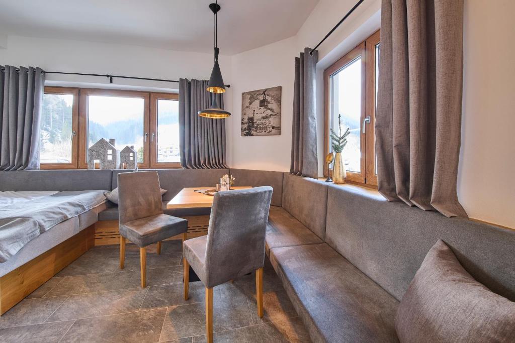 Posezení v ubytování Appartements Der Fuchsbau