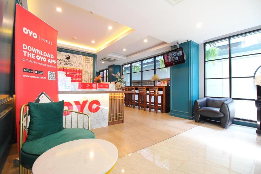 Super OYO 483 Pannee Hotel Khaosan - Resim 28