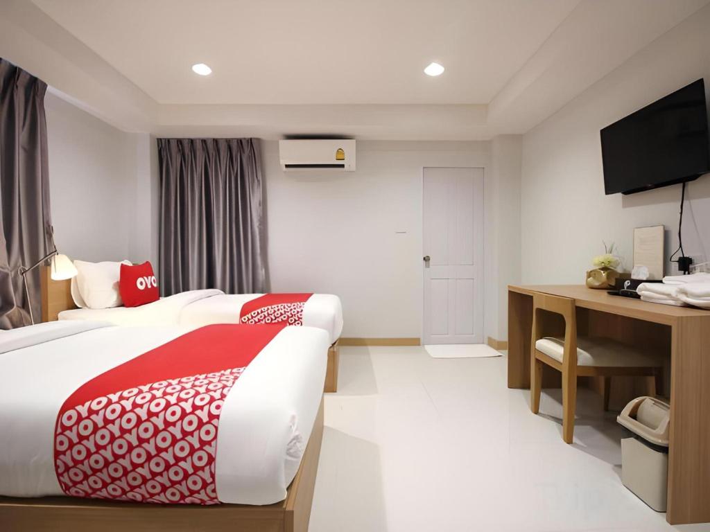 Super OYO 483 Pannee Hotel Khaosan - Resim 33