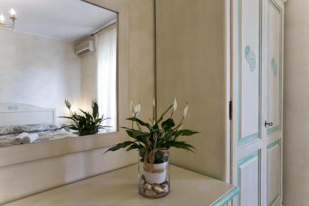 Koupelna v ubytování Morpheo Rooms