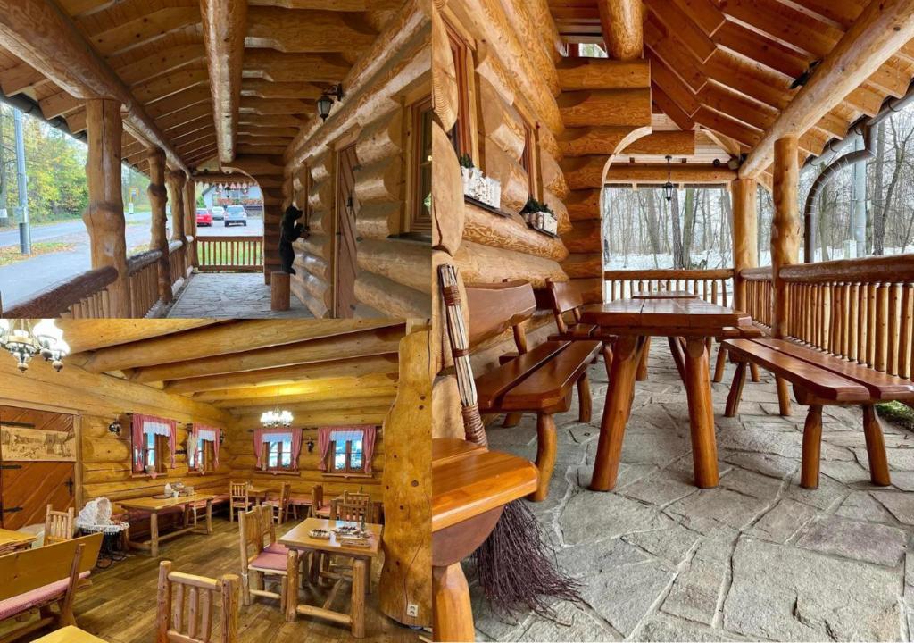 Restaurace v ubytování Srub u Medvěda