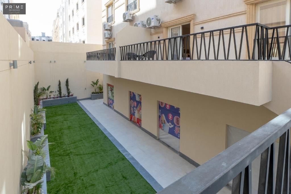Balkón nebo terasa v ubytování Prime Residence Zayed Heights