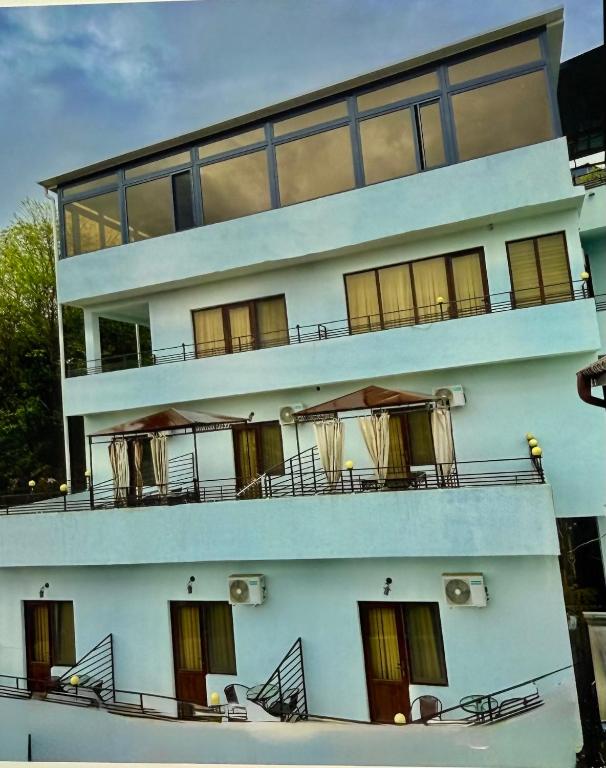 Balkón nebo terasa v ubytování Hotel balcony
