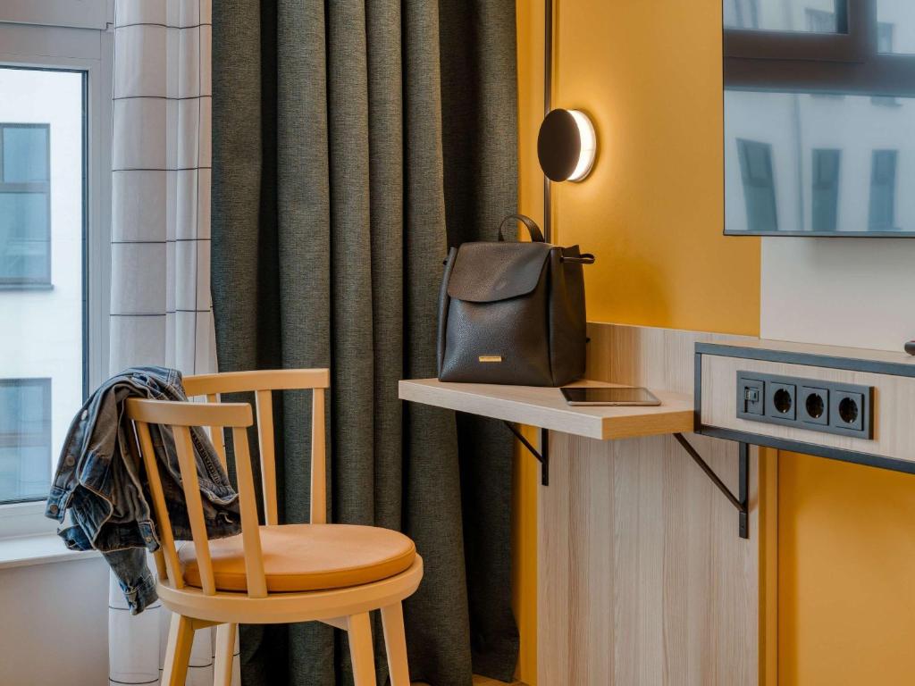Kuchyň nebo kuchyňský kout v ubytování Aparthotel Adagio Access Kiel