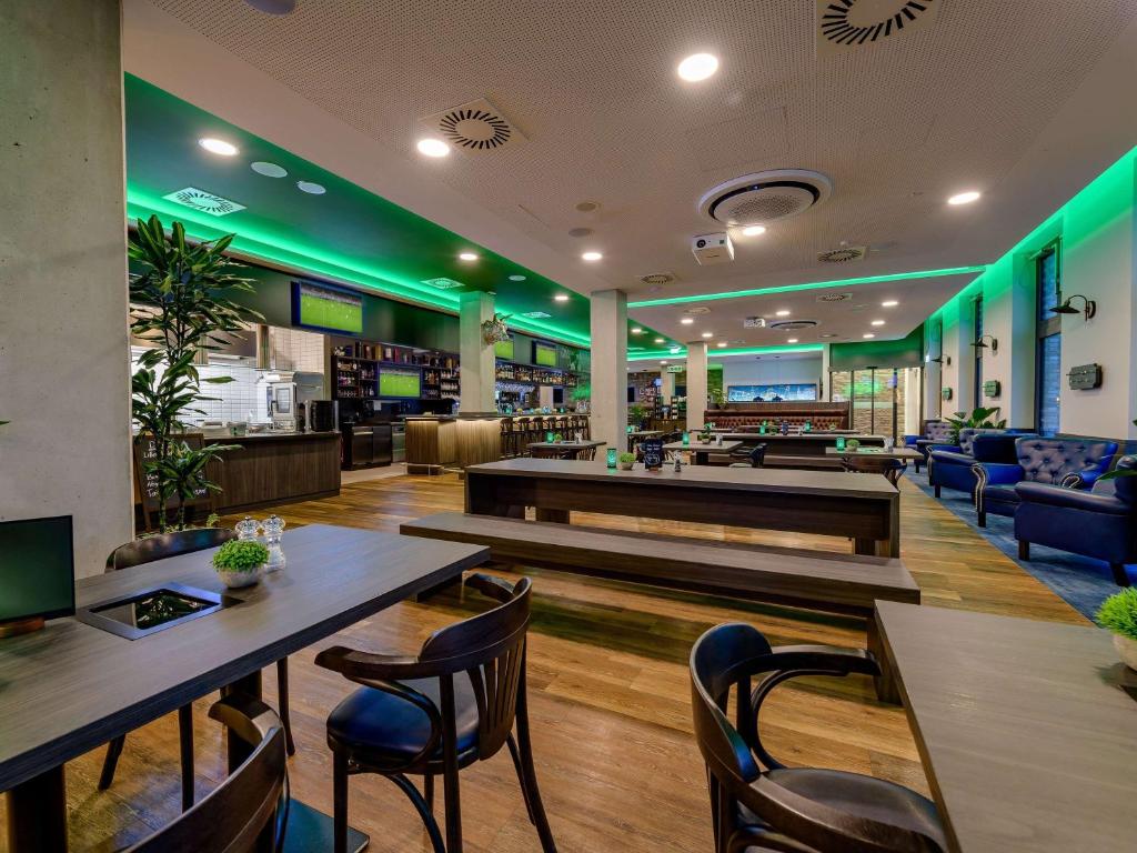 Restaurace v ubytování Aparthotel Adagio Access Kiel