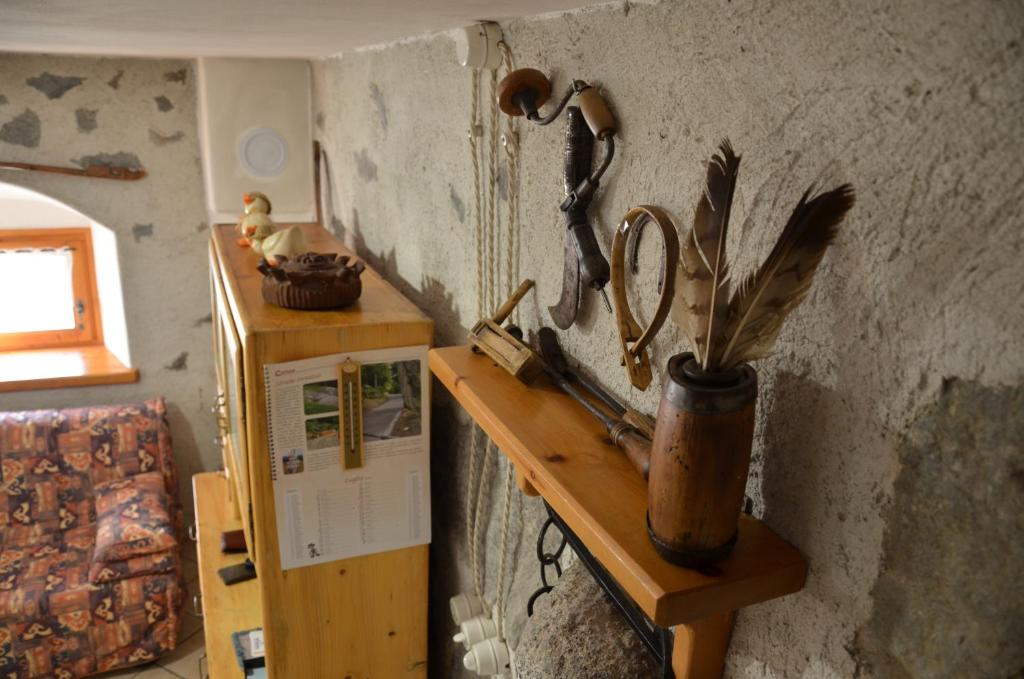 Kuchyň nebo kuchyňský kout v ubytování Chalet Maso Salam