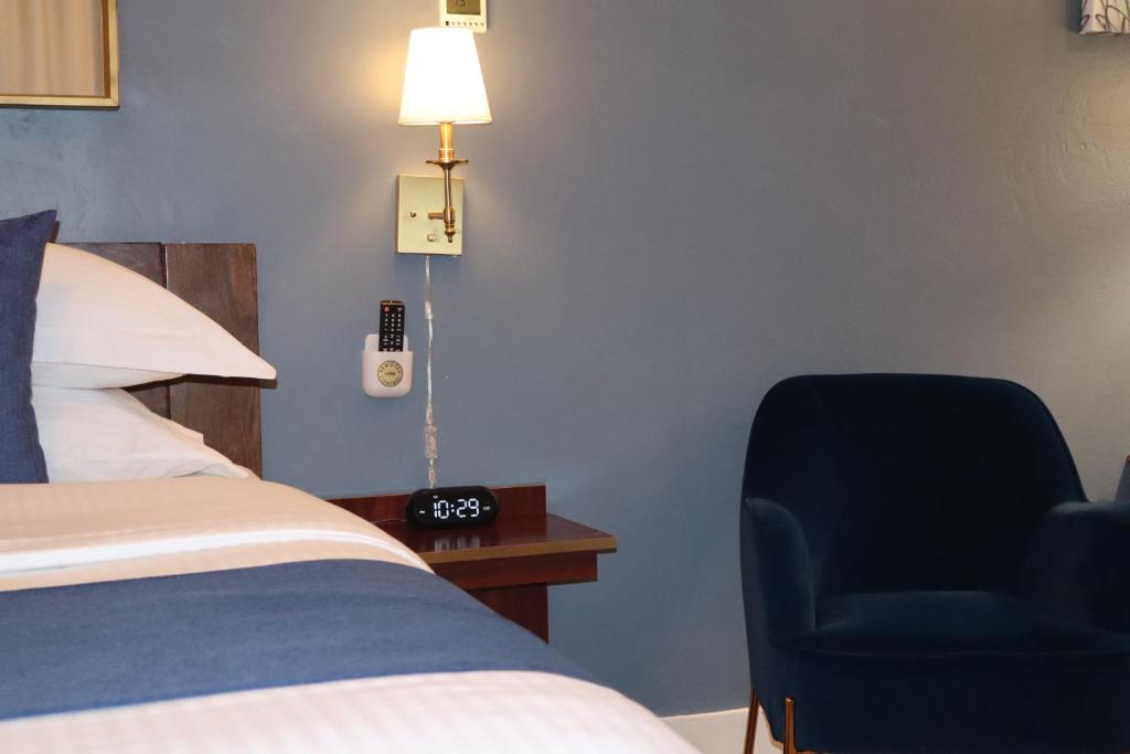Postel nebo postele na pokoji v ubytování TB Hotel by Downtown Miami