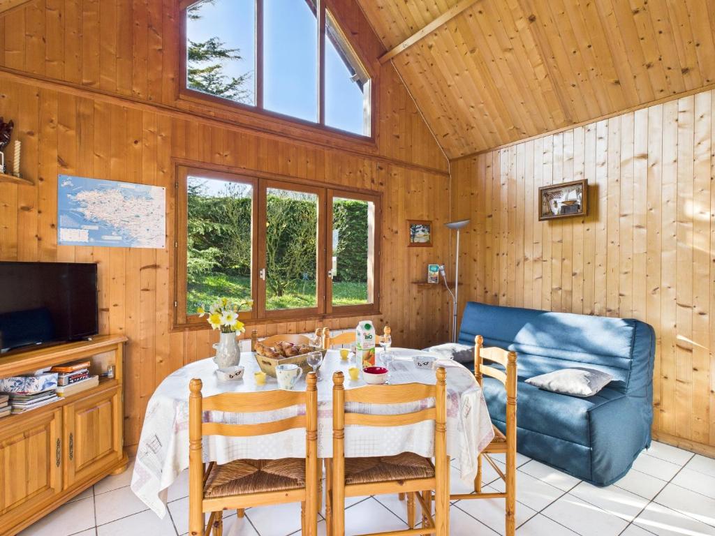 Chalet 2 adultes 2 enfants - jardin et terrasse