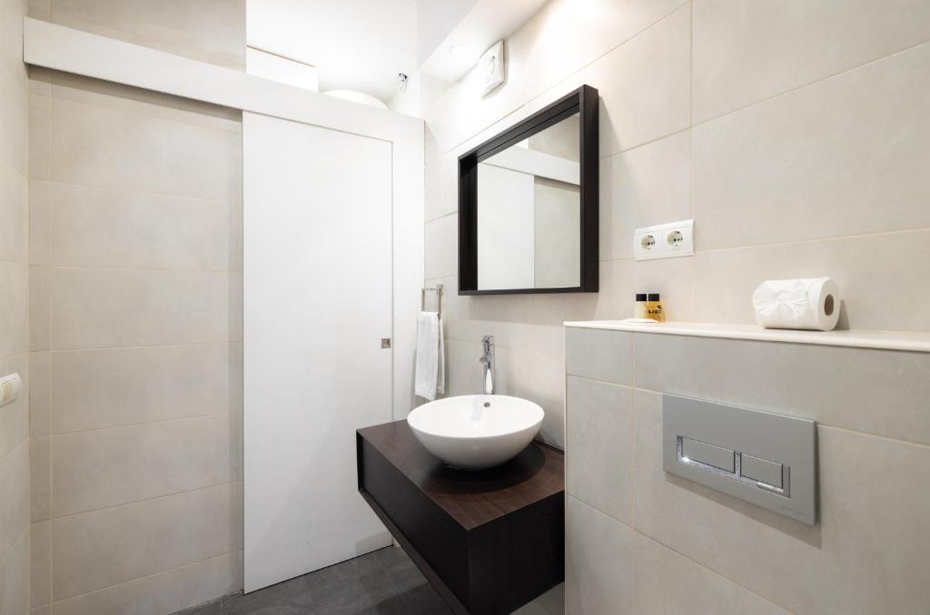 Koupelna v ubytování Stay U-nique Apartments Radas