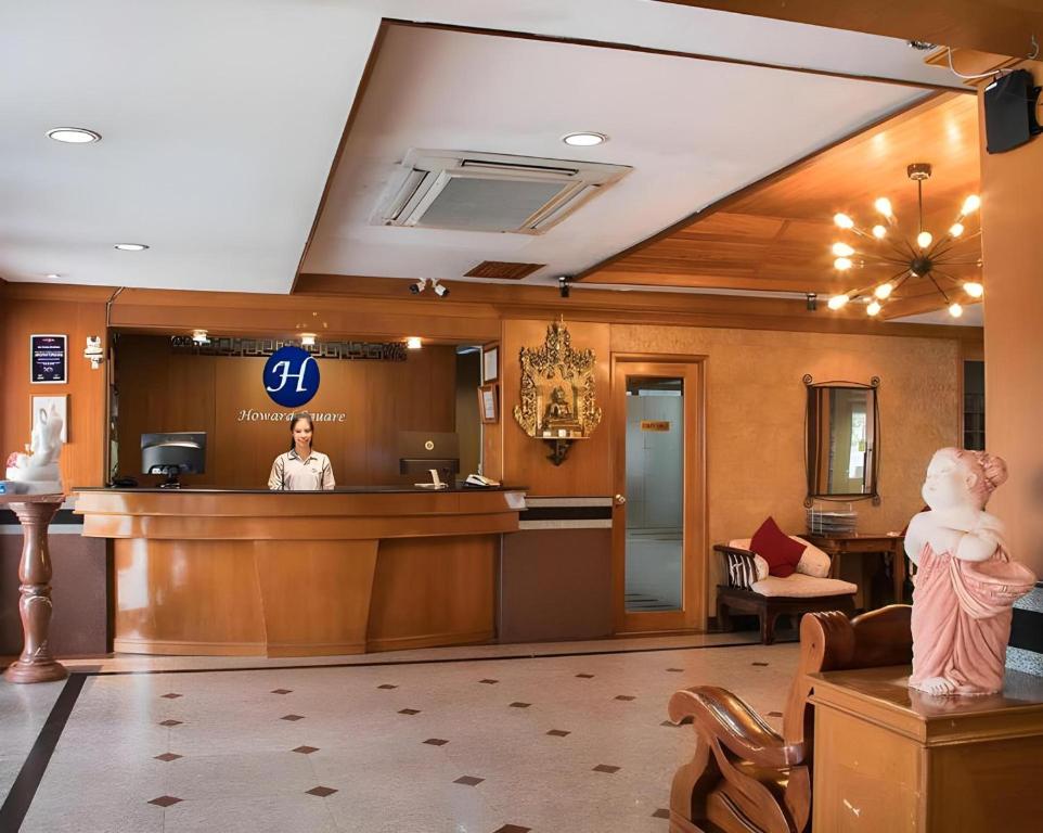Vstupní hala nebo recepce v ubytování Collection O Howard Square Boutique Hotel