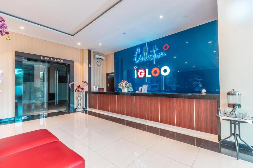 Vstupní hala nebo recepce v ubytování Collection O Hotel Igloo