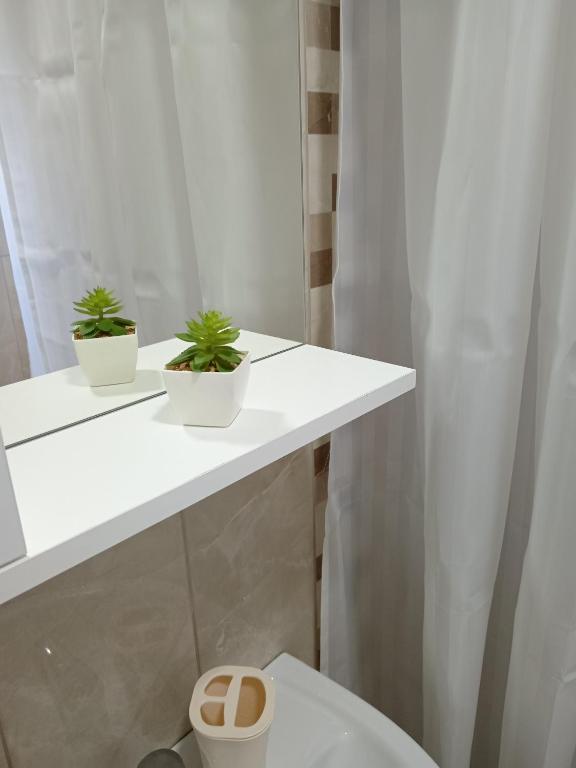 Koupelna v ubytování Apartman Tamara