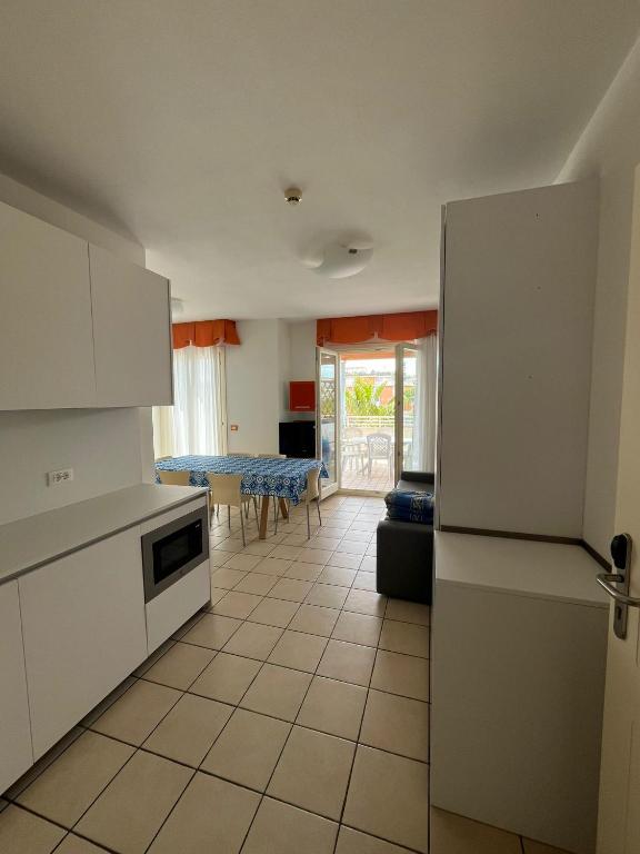 Kuchyň nebo kuchyňský kout v ubytování Villaggio Hemingway - Family Aparthotel