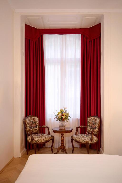 Zona d'estar a Graben Hotel