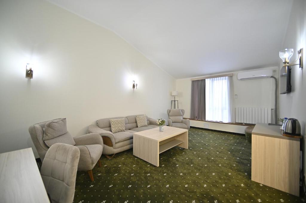 Posezení v ubytování Colette Hotel