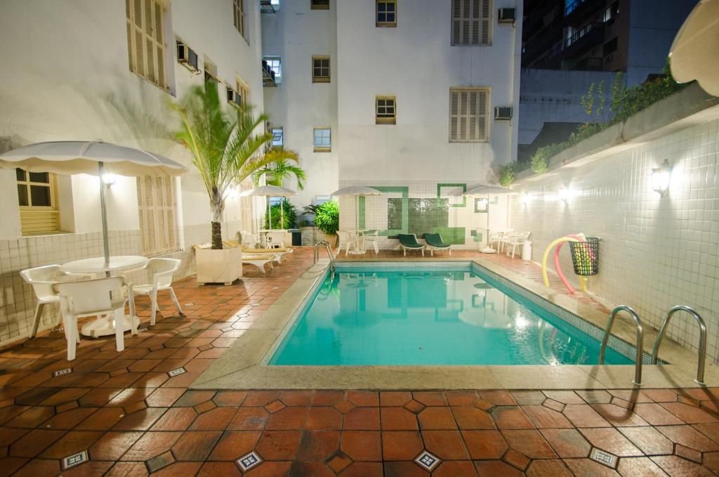 Swimming pool sa o malapit sa Hotel Monte Alegre