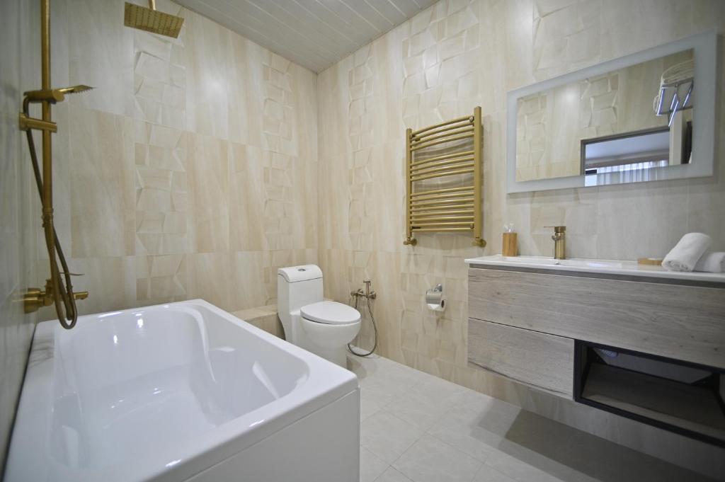 Koupelna v ubytování Colette Hotel