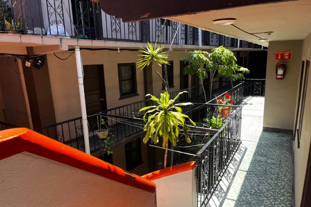 Balkón nebo terasa v ubytování OYO Hotel Linda
