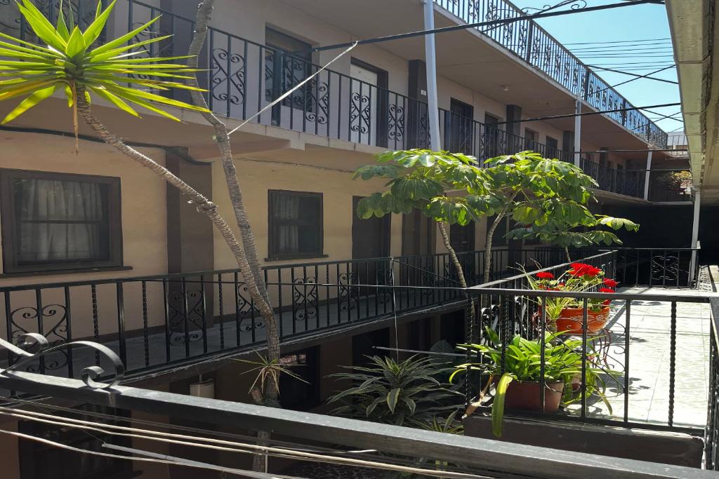 Balkón nebo terasa v ubytování OYO Hotel Linda